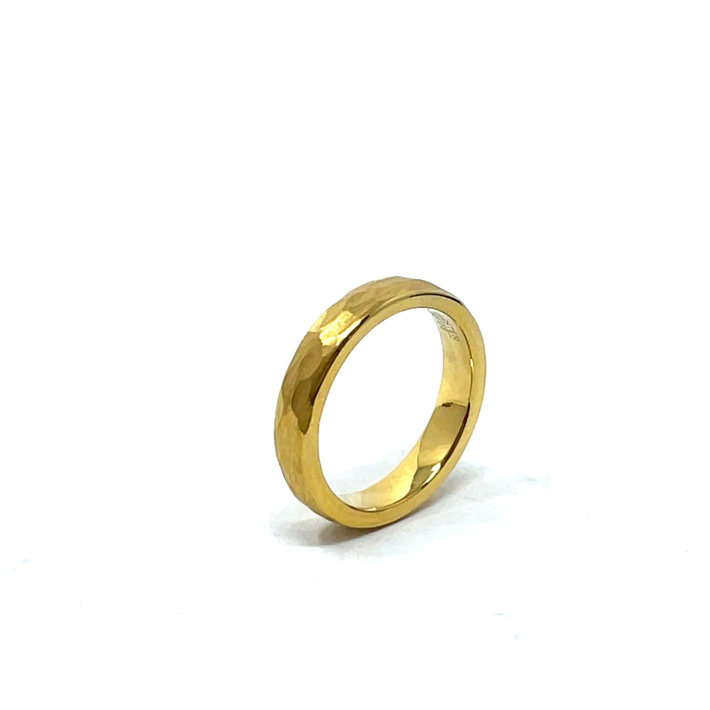 Tungsten Wedding Ring Band in Yellow (4mm)