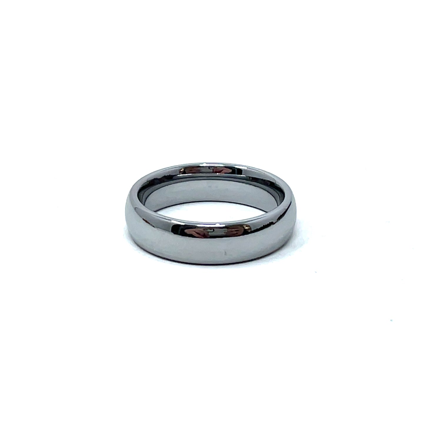 Tungsten Wedding Ring Band in White (6mm)