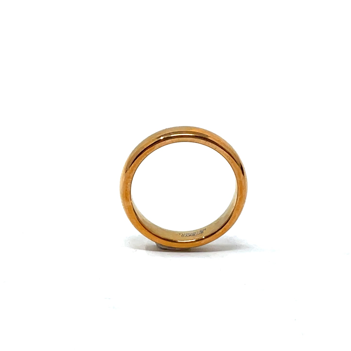 Tungsten Wedding Ring Band in Yellow (4mm)