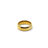 Tungsten Wedding Ring Band in Yellow (5mm) Tungsten Wedding Ring Band in Yellow (5mm)