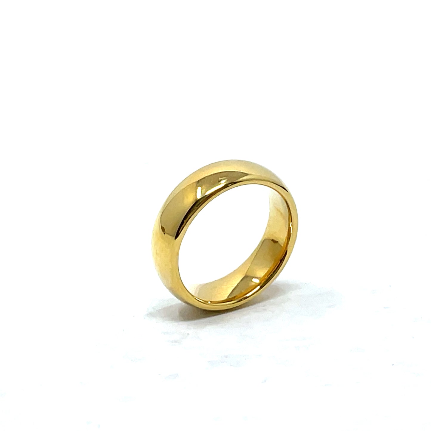 Tungsten Wedding Ring Band in Yellow (5mm)