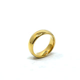 Tungsten Wedding Ring Band in Yellow (5mm) Tungsten Wedding Ring Band in Yellow (5mm)