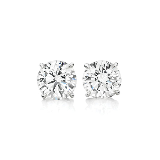 2.86CT.TW Lab-Grown Diamond Earring Studs