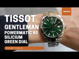 Tissot Gentleman Powermatic 80 Silicium T1274071109101 Tissot Gentleman Powermatic 80 Silicium T1274071109101