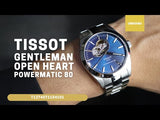 Tissot Gentleman Powermatic 80 Open Heart T1274071104101 Tissot Gentleman Powermatic 80 Open Heart T1274071104101