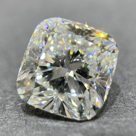 1.10ct VS2 E Square Cushion Modified Brilliant Cut Lab-Grown Diamond