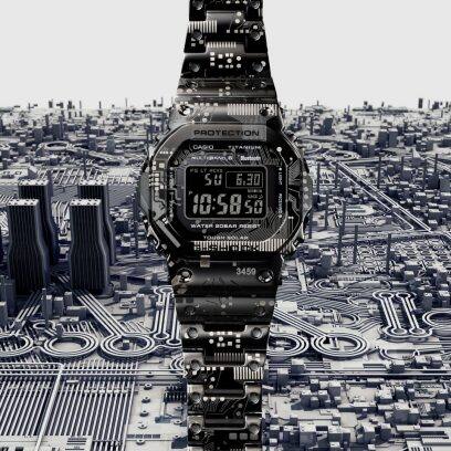 Casio G-Shock Full Metal “Circuit Camouflage” GMWB5000TCC