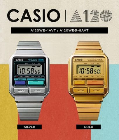 Casio g on sale shock vintage gold