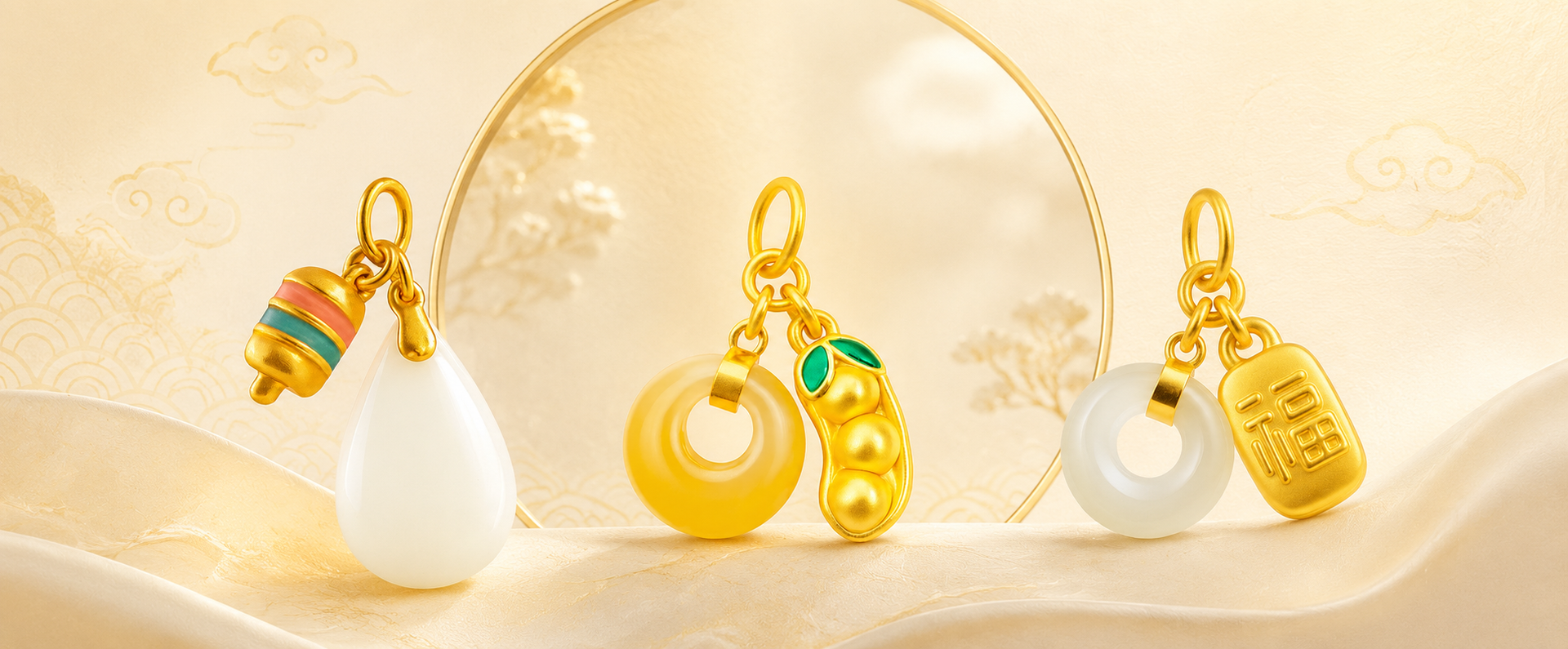 Hetian Jade Charms