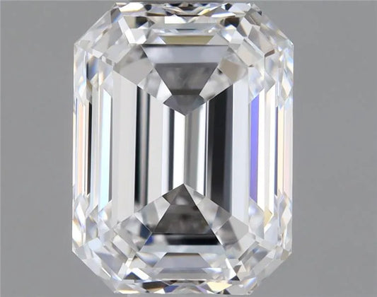 0.90ct Emerald Natural Diamond (Colour D, Clarity VVS1, GIA Certified)