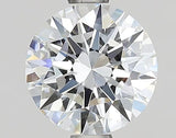 0.90ct Round Natural Diamond (Colour D, Clarity VVS2, Cut EX, GIA Certified)
