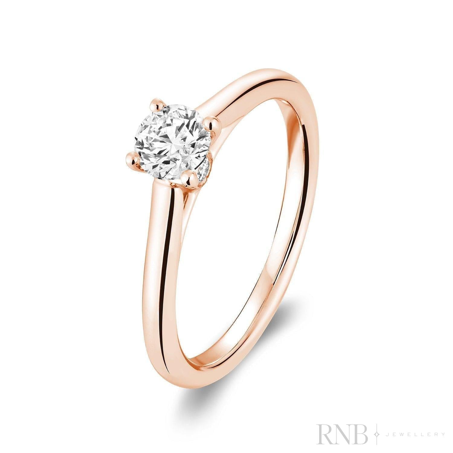 Brilliant Round Diamond Engagement Ring