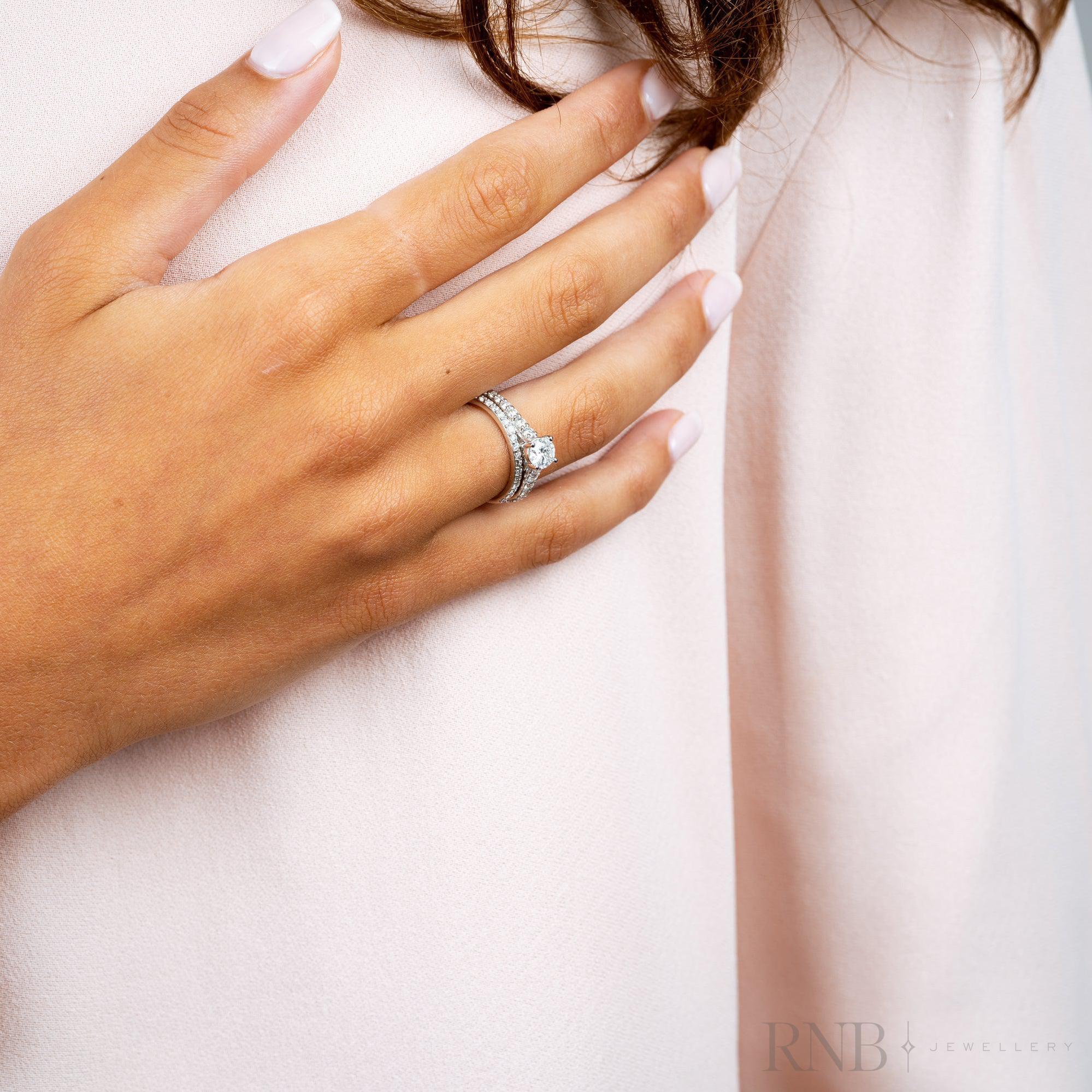 Solitaire Diamond Engagement Ring