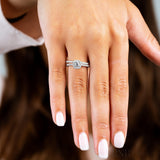 Cushion Halo Diamond Ring