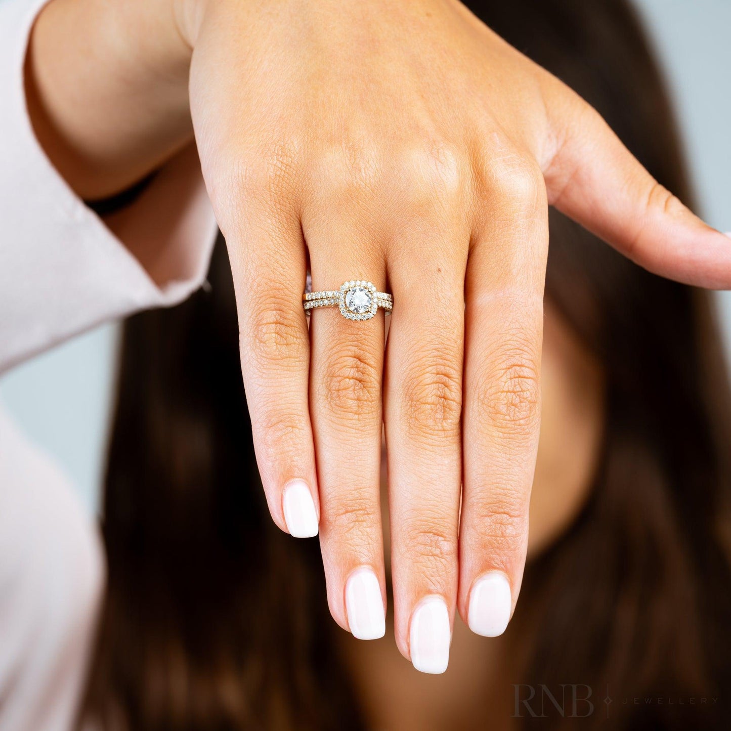 Cushion Halo Diamond Ring