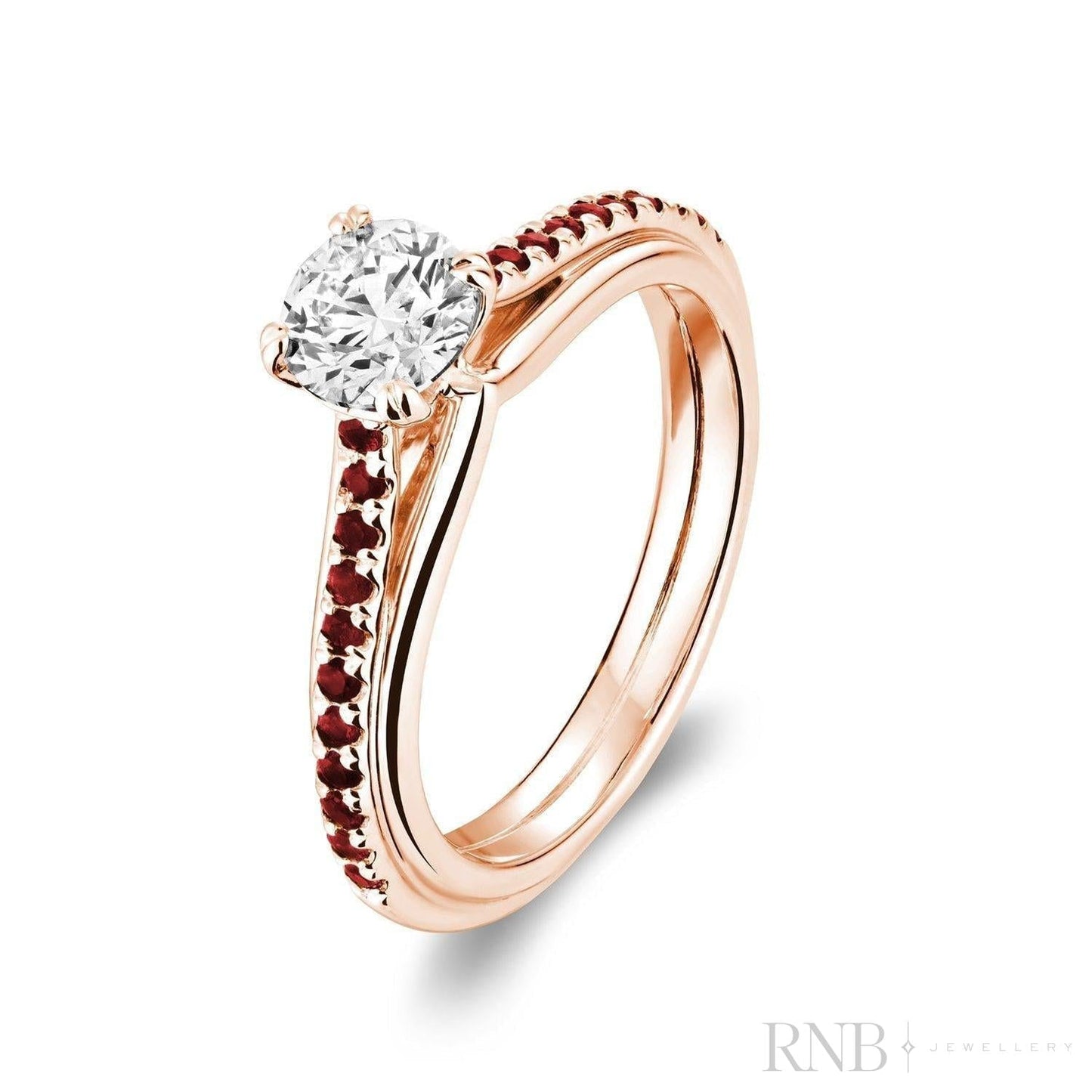 Faith Signature Ruby and Diamond Ring
