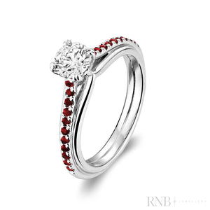 Faith Signature Ruby and Diamond Ring-RNB Jewellery