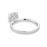 Lab Grown Halo Diamond Ring