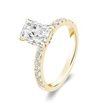 Lab Grown Radiant Diamond Ring