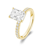 Lab Grown Radiant Diamond Ring