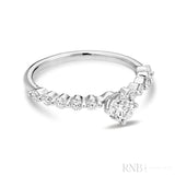 Diamond Engagement Ring Round-RNB Jewellery