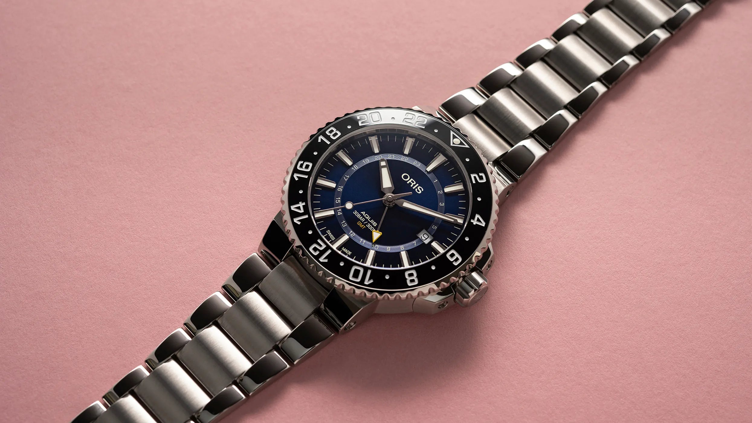 Oris Aquis GMT Date 01 798 7754 4135-07 8 24 05PEB