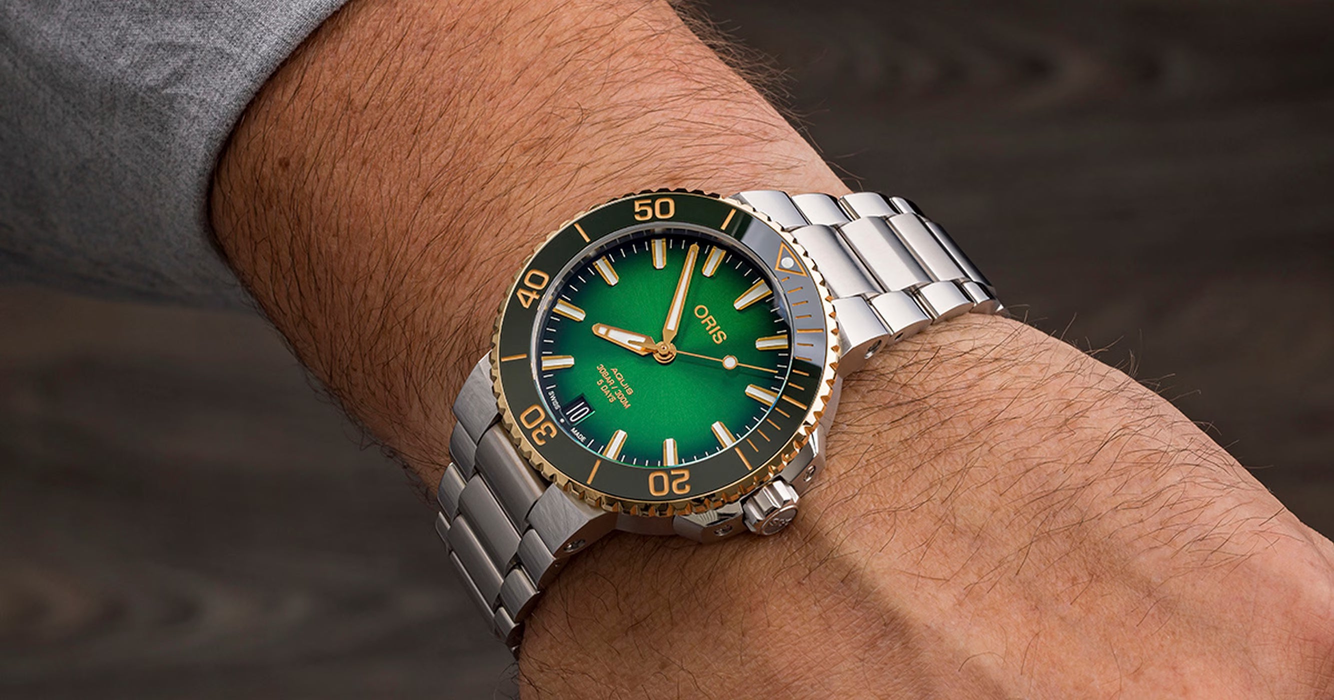 ORIS Aquis Date Calibre 400  01 400 7769 6357-07 8 22 09PEB