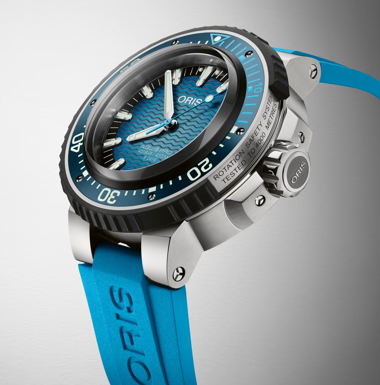 ORIS Aquis Pro 4000m 01 400 7777 7155-Set