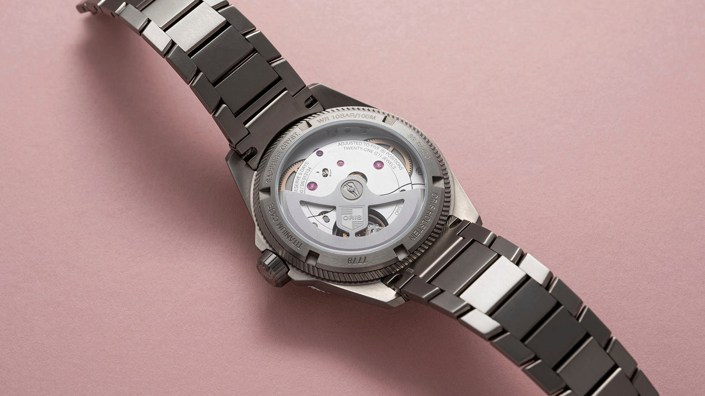 Oris Pro Pilot X Calibre 400 Salmon Dial 01 400 7778 7158-07 7 20 01TLC