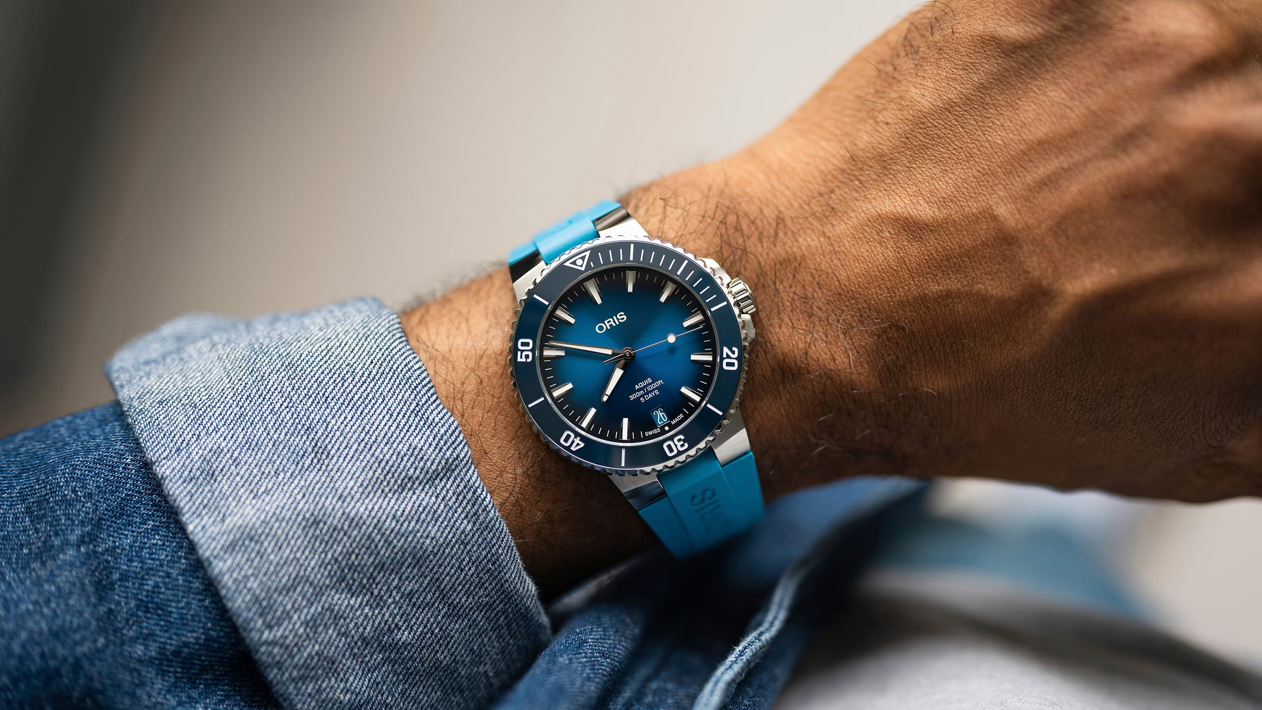 ORIS Aquis Date Calibre 400  01 400 7790 4135-07 4 23 45EB