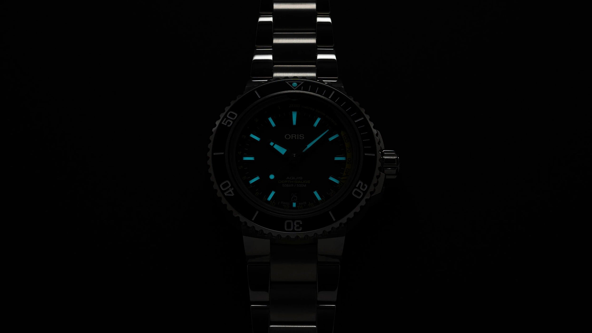 ORIS Aquis Depth Gauge 01 733 7755 4154-Set MB