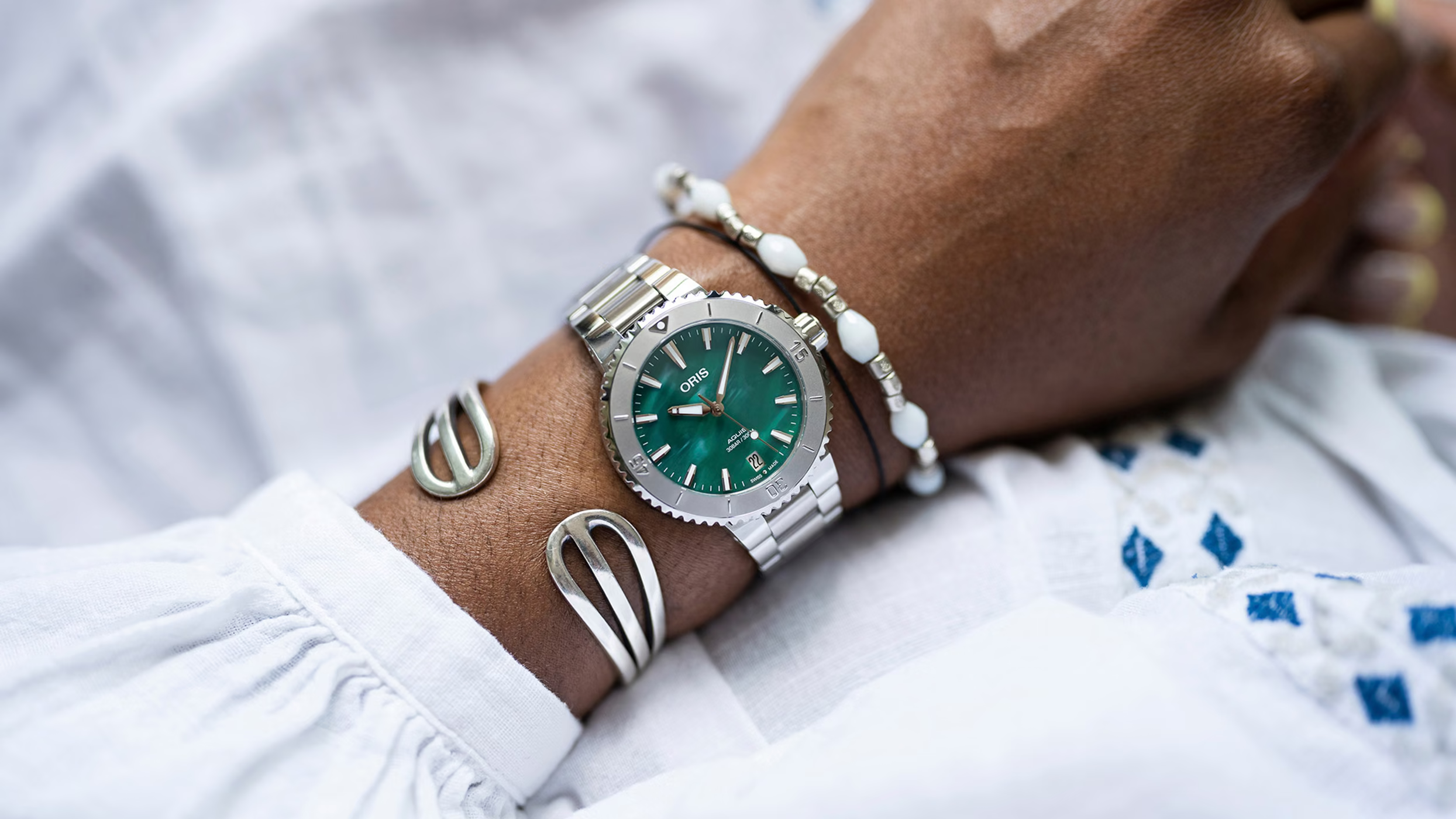 ORIS Aquis Oris X Bracenet  01 733 7770 4137-07 8 18 05P