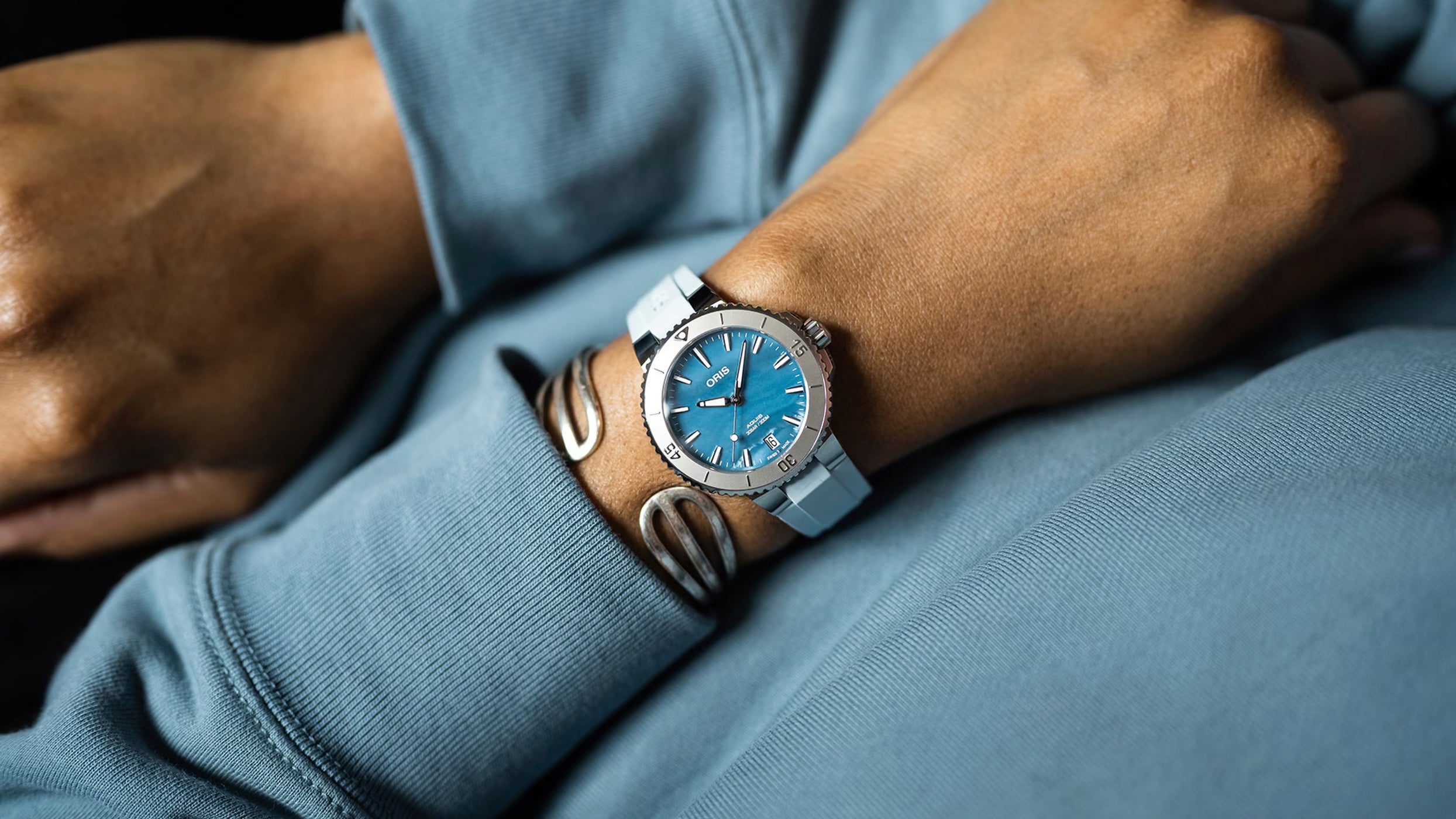 ORIS Aquis Date 01 733 7770 4155-07 4 18 65FC