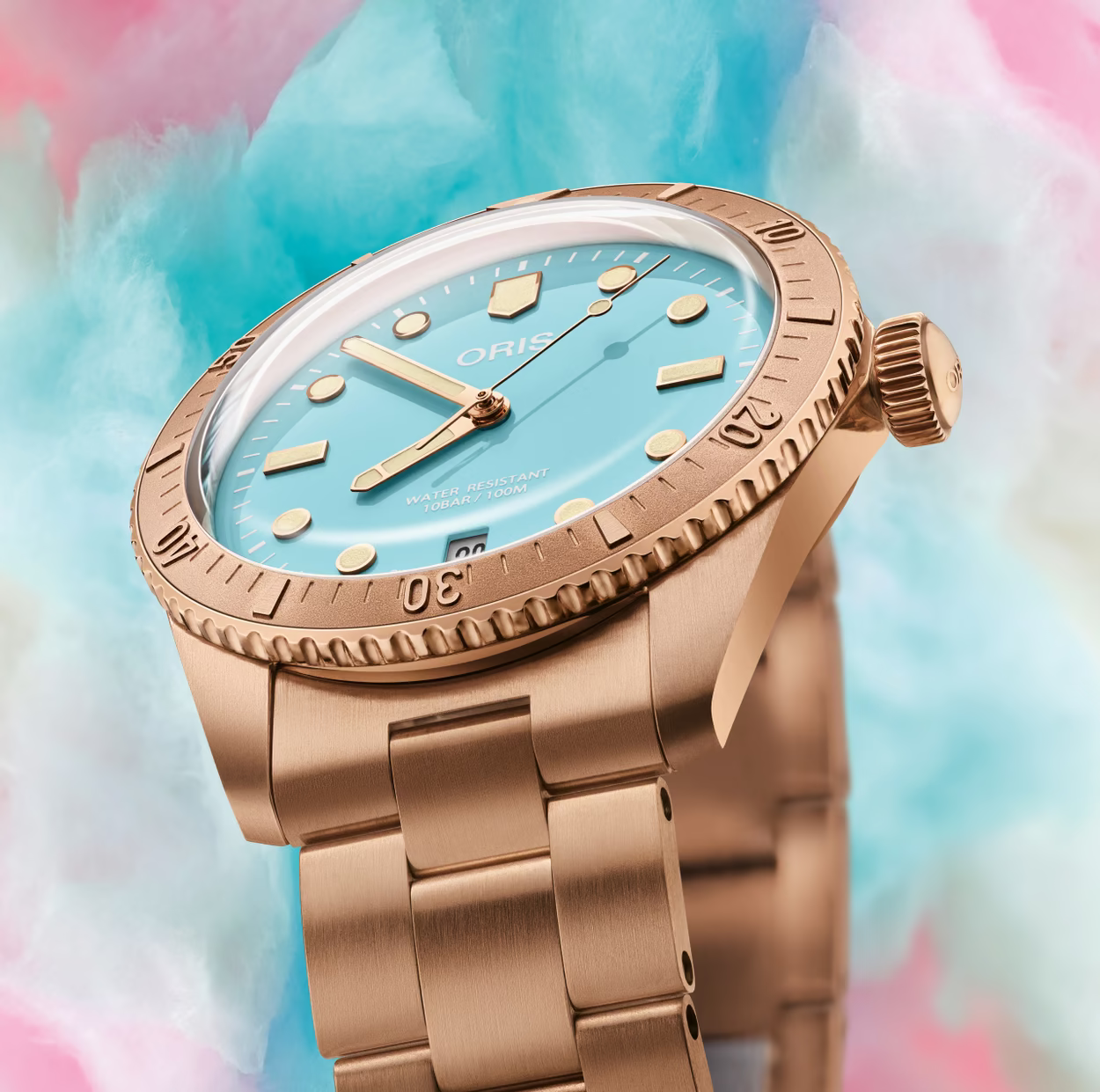 ORIS Divers Sixty‑Five Cotton Candy 01 733 7771 3155-07 8 19 15