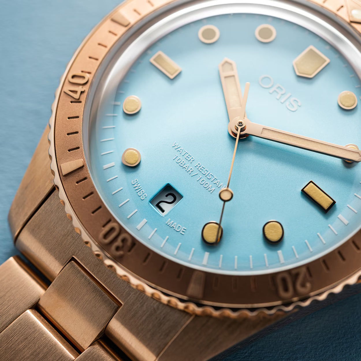 ORIS Divers Sixty‑Five Cotton Candy 01 733 7771 3155-07 8 19 15