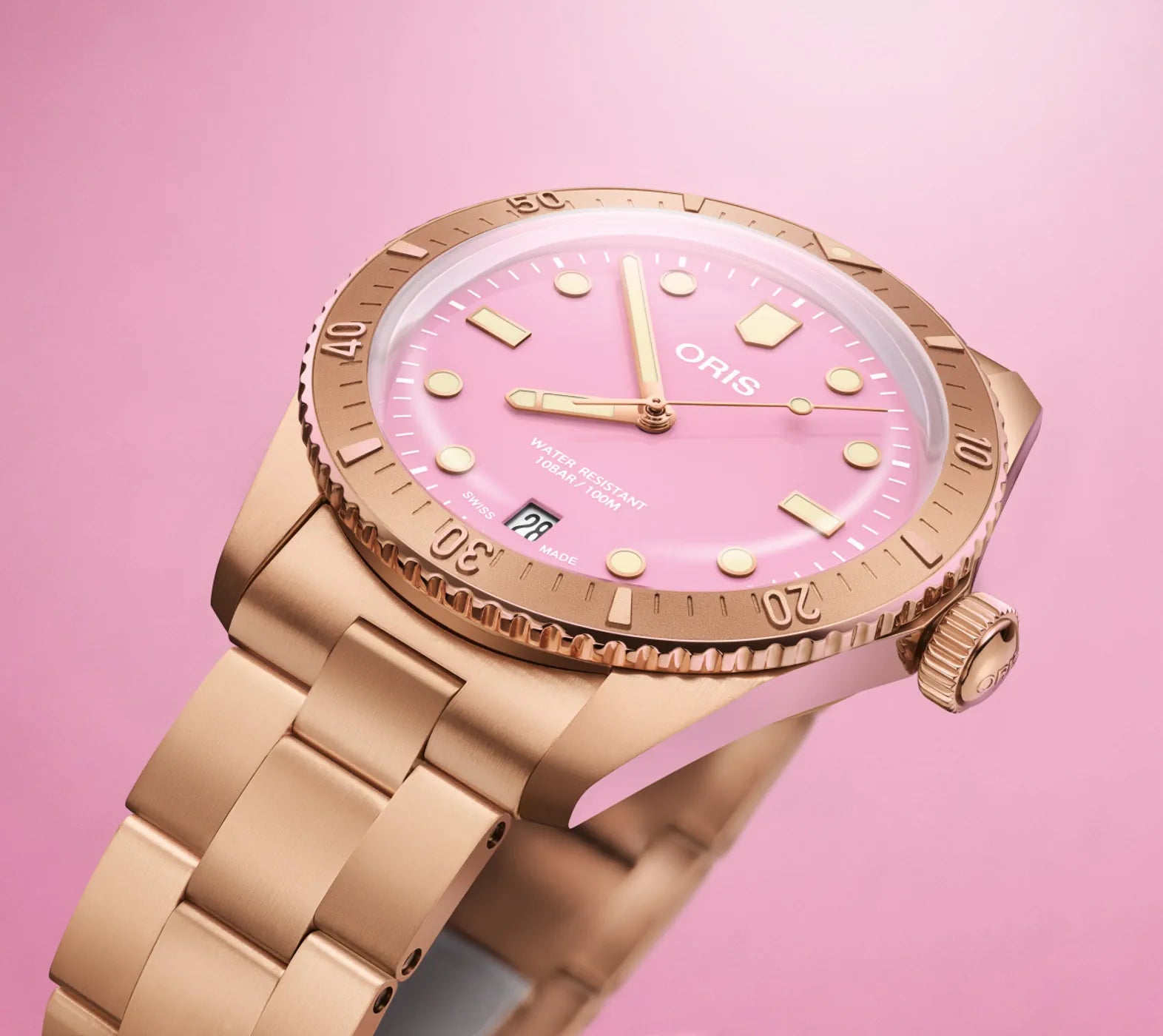 ORIS  Divers Sixty‑Five Cotton Candy  01 733 7771 3158-07 8 19 15