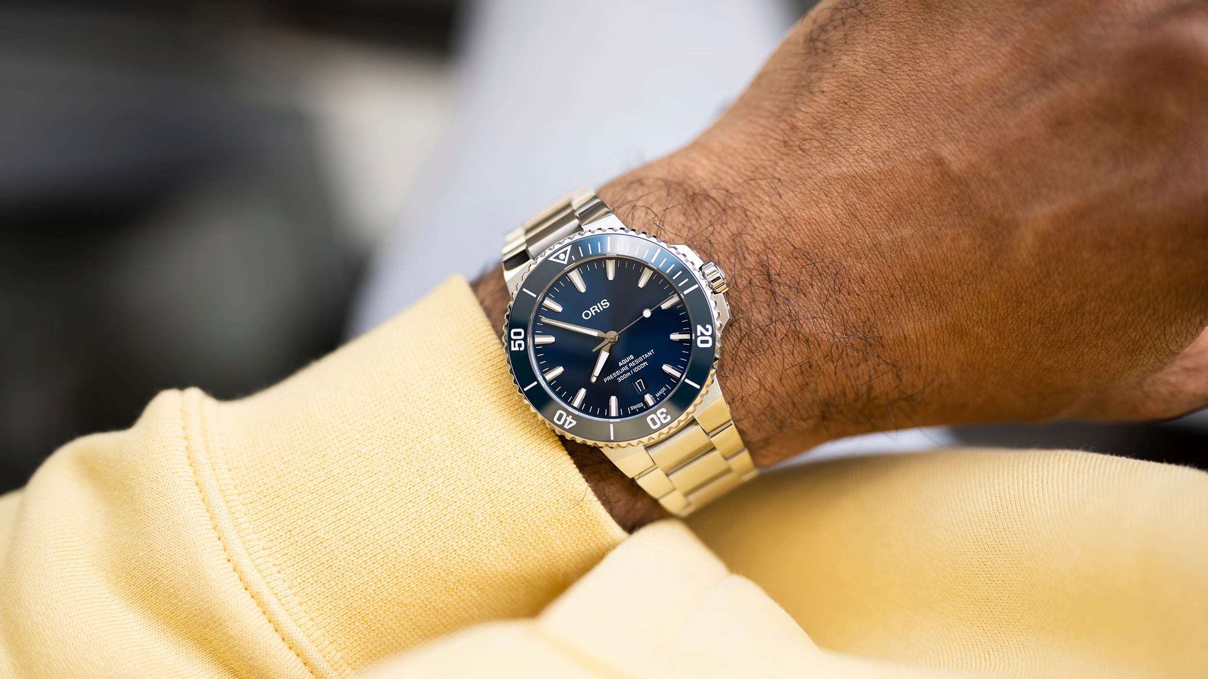 ORIS Aquis Date  01 733 7787 4135-07 8 22 04PEB