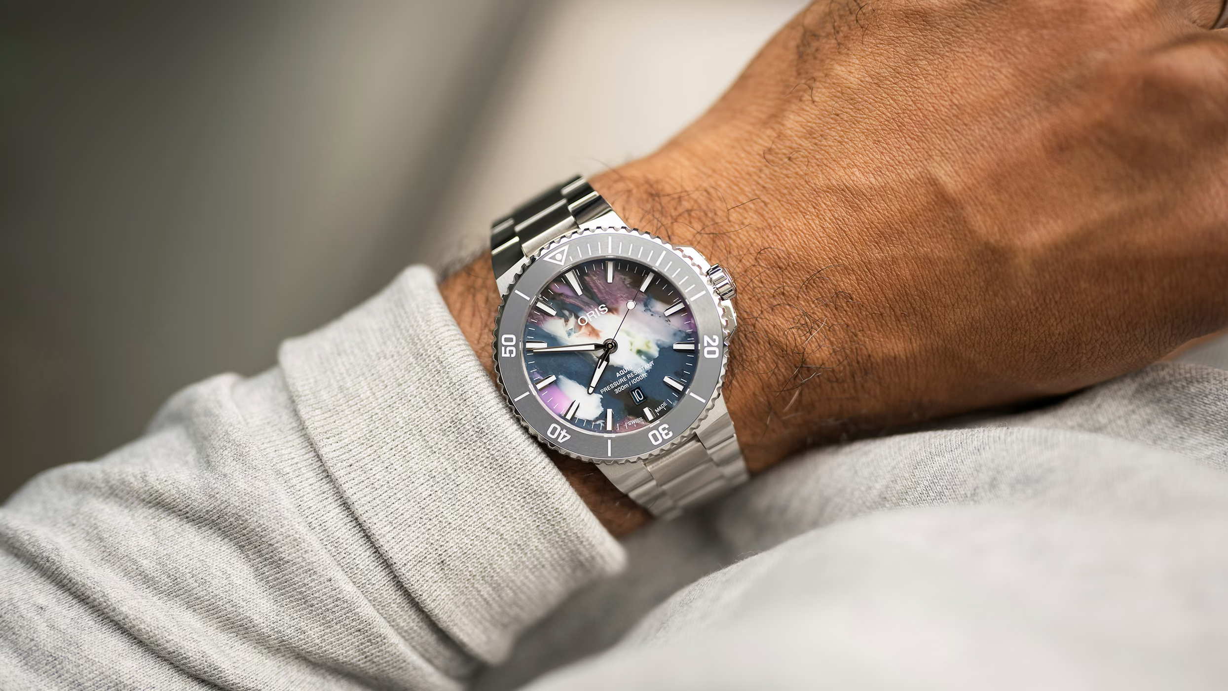 ORIS Aquis Date Upcycle  01 733 7789 4150-07 8 23 04PEB