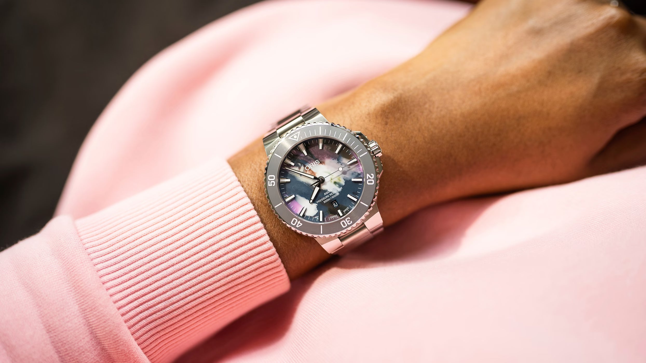 ORIS Aquis Date Upcycle  01 733 7789 4150-07 8 23 04PEB