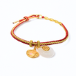 24K Gold Hetian Jade Bracelet Chinese Zodiac (Rat)