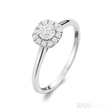Cushion Diamond Halo Ring