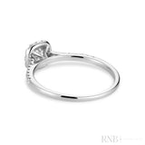 Cushion Diamond Halo Ring