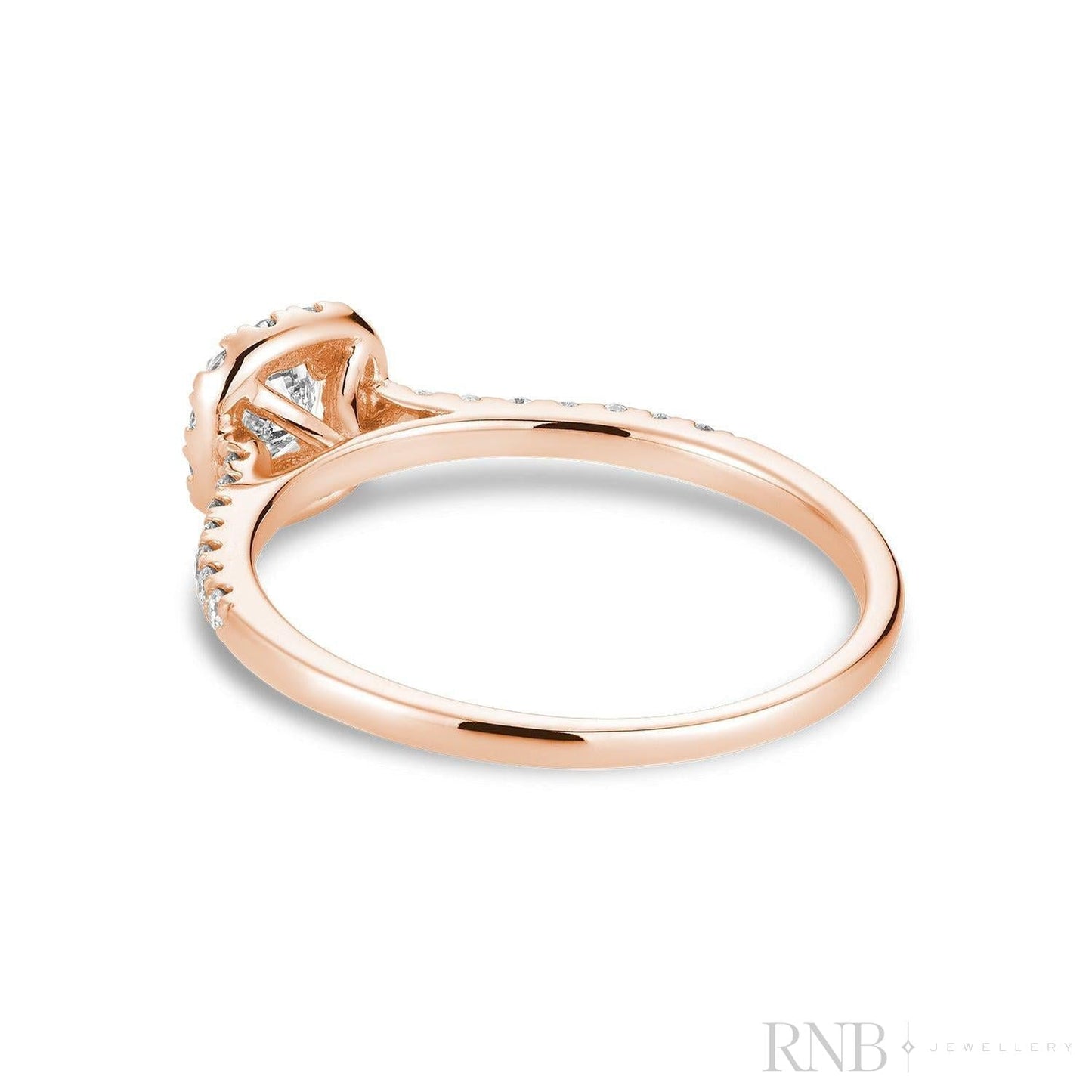 Cushion Diamond Halo Ring