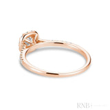 Cushion Diamond Halo Ring