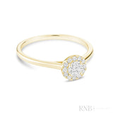 Round Diamond Halo Ring