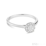 Round Diamond Halo Ring