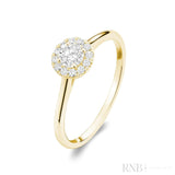 Round Diamond Halo Ring