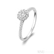 Round Diamond Halo Ring