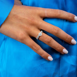 Semi Eternity Diamond Ring