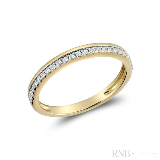 United Semi Eternity Diamond Ring